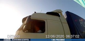 На белорусско-российской границе в районе Липовки большегрузы задерживали со стрельбой