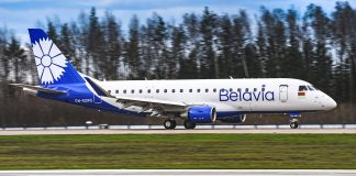 Новый Embraer-175 пополнит флот авиакомпании «Белавиа»