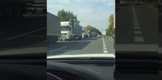 На въезд в Беларусь из Польши многокилометровые очереди фур