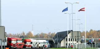 В мае 2021 г. в латвийском Патерниеки на границе с Беларусью откроется стоянка для большегрузов