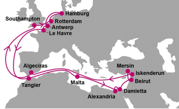 ONE запускает новые сервисы из Северной Европы в Восточное Средиземноморье и Турцию 3