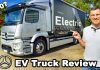 Автоблогеры устроили тест-драйв электрогрузовика eActros и назвали его невероятно простым в управлении