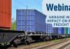 Вебинар о влиянии войны в Украине на железнодорожные грузоперевозки (англ)