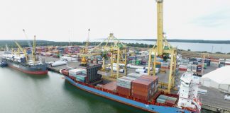 Общий грузооборот порта Клайпеда в I полугодии 2022 г. сократился на 18%, но контейнерооборот вырос на 64,5%