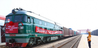 Из Китая в Узбекистан запущен новый контейнерный поезд