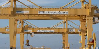 Терминал Хоргос на казахстанско-китайской границе удваивает пропускную способность