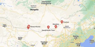 Строится новая железнодорожная ветка, соединяющая Монголию и Китай