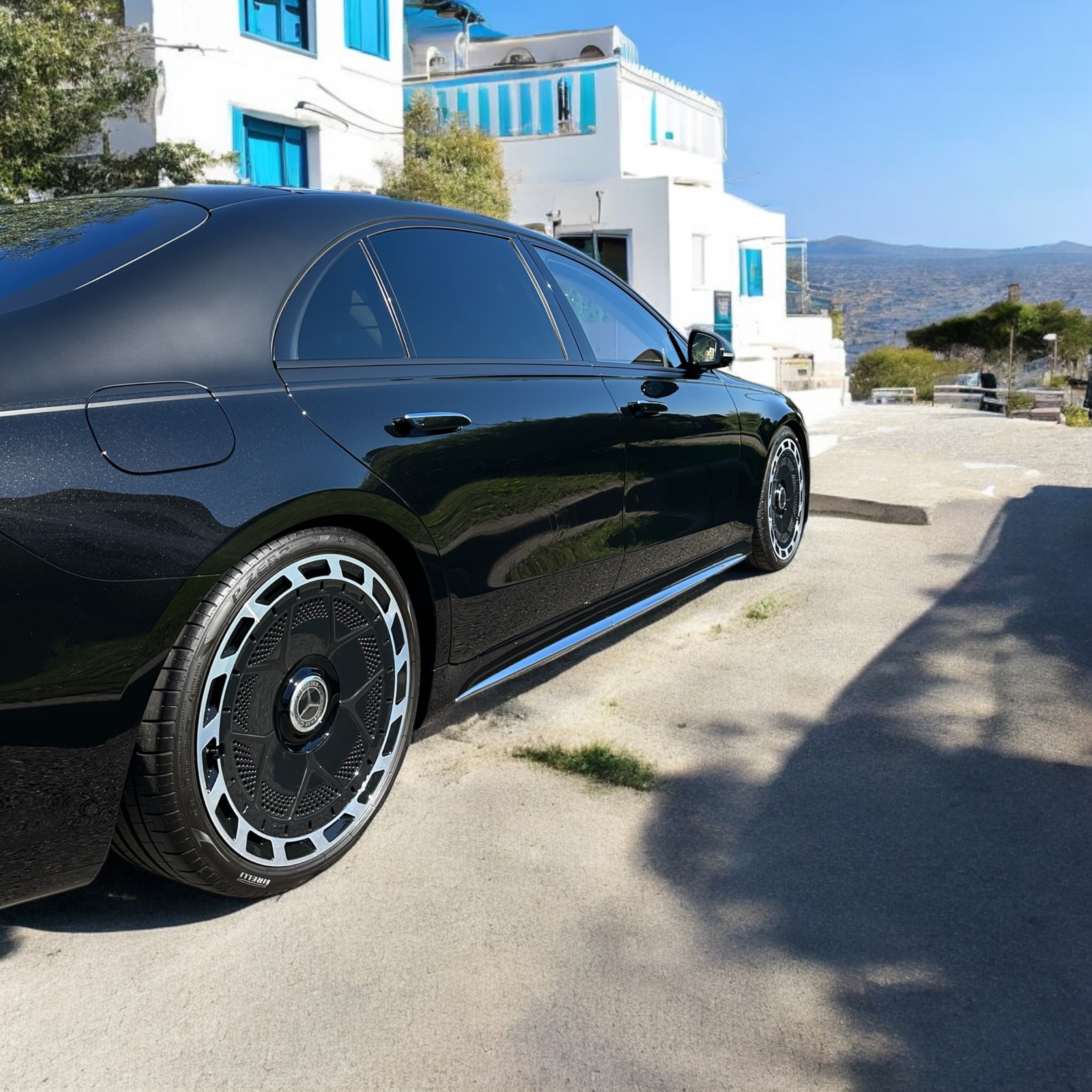 Аренда автомобиля Mercedes W223 с водителем на свадьбу в Минске 9