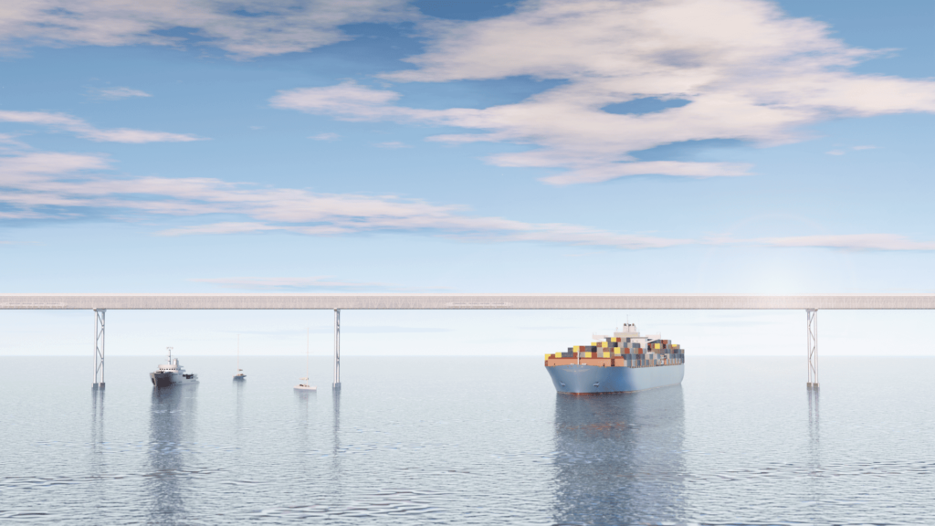 Разработан транспортный тоннель cо 100 м пролетами для доставки грузов 5