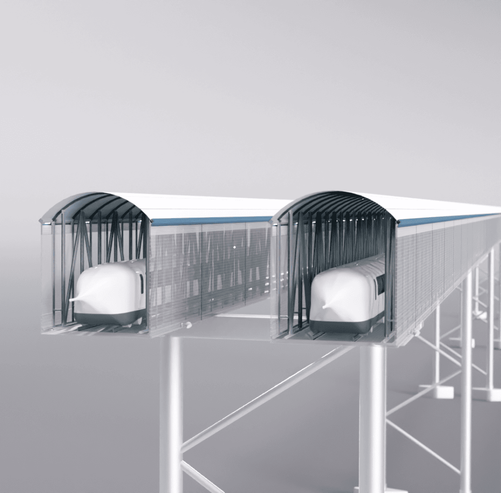 Разработан транспортный тоннель cо 100 м пролетами для доставки грузов 3